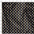 thumbnail image 4 of Soimoi Black polyester Crepe Fabric American Robin Bird Print Fabric by Yard 42 Inch Wide, 4 of 5