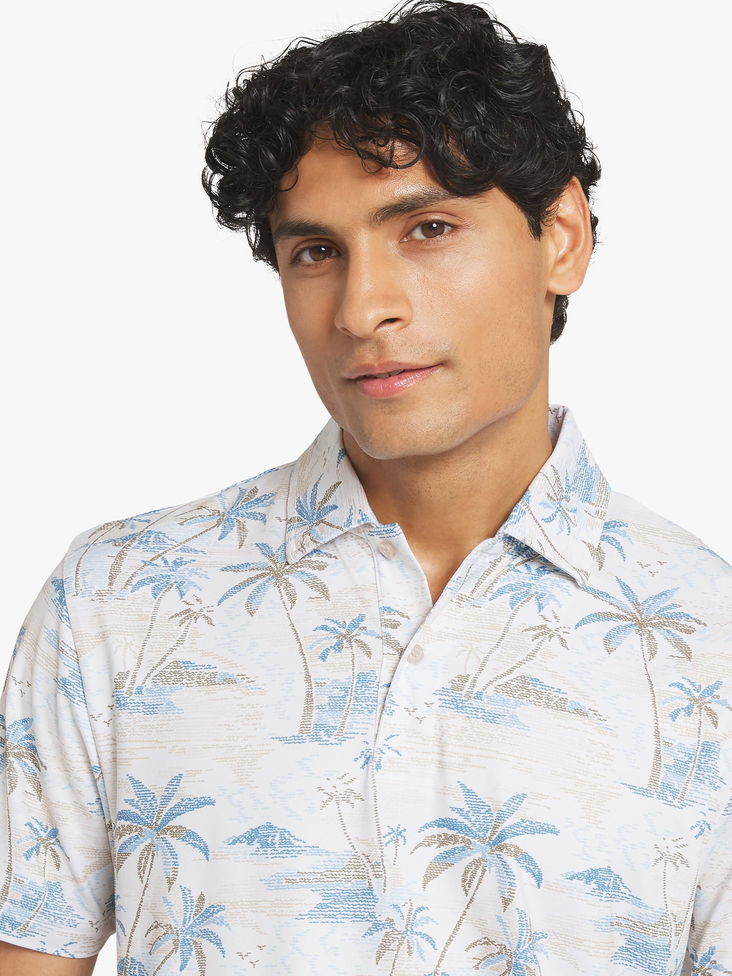 Chaps Men's and Big Men's Short Sleeve Performance Polo Shirt, Sizes S-3XL