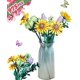 thumbnail image 1 of Kit para crear ramos de flores, 13 piezas, girasoles artificiales, accesorios para el hogar y la oficina (975 piezas), 1 of 5