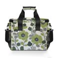 thumbnail image 7 of FORMRS Insulated Cooler Bag 24 Cans Capacity Soft Leakproof Lunch Box with Side Pockets, Retro Flower Print, 7 of 7