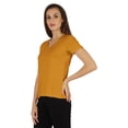 thumbnail image 3 of Inkmeso Womens Short Sleeve V-Neck Shirts Casual Regular Fit Tee T-Shirt Basic Tops, 3 of 7