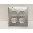 thumbnail image 3 of RACO Square Duplex Cover - Multicolor - 1 Piece, 3 of 4