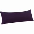 thumbnail image 1 of ccwmincc Body Pillow Case, 110 GSM Brushed Microfiber Pillowcases Envelope Closure, Soft Full Body Pillow Covers for Long Pillows Body(20"x54") Purple, 1 of 1