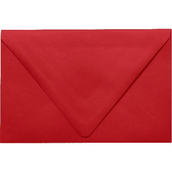 LUXPaper A9 Invitation Envelopes, 5 3/4 x 8 3/4, Ruby Red, 250 Pack