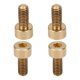 thumbnail image 2 of 50Pcs Cap Hex Socket Screw Copper Fastener Hardware Tools Industrial Supplies M4M4x9, 2 of 5
