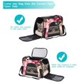 thumbnail image 5 of Peony Premium Pet Carrier - Portable Travel Bag for Small Dogs and Cats - 17x10x11.8 in - Fabric 900D Oxford Cloth,Nylon Webbing - Comfortable and Stylish Transport Solution!, 5 of 7