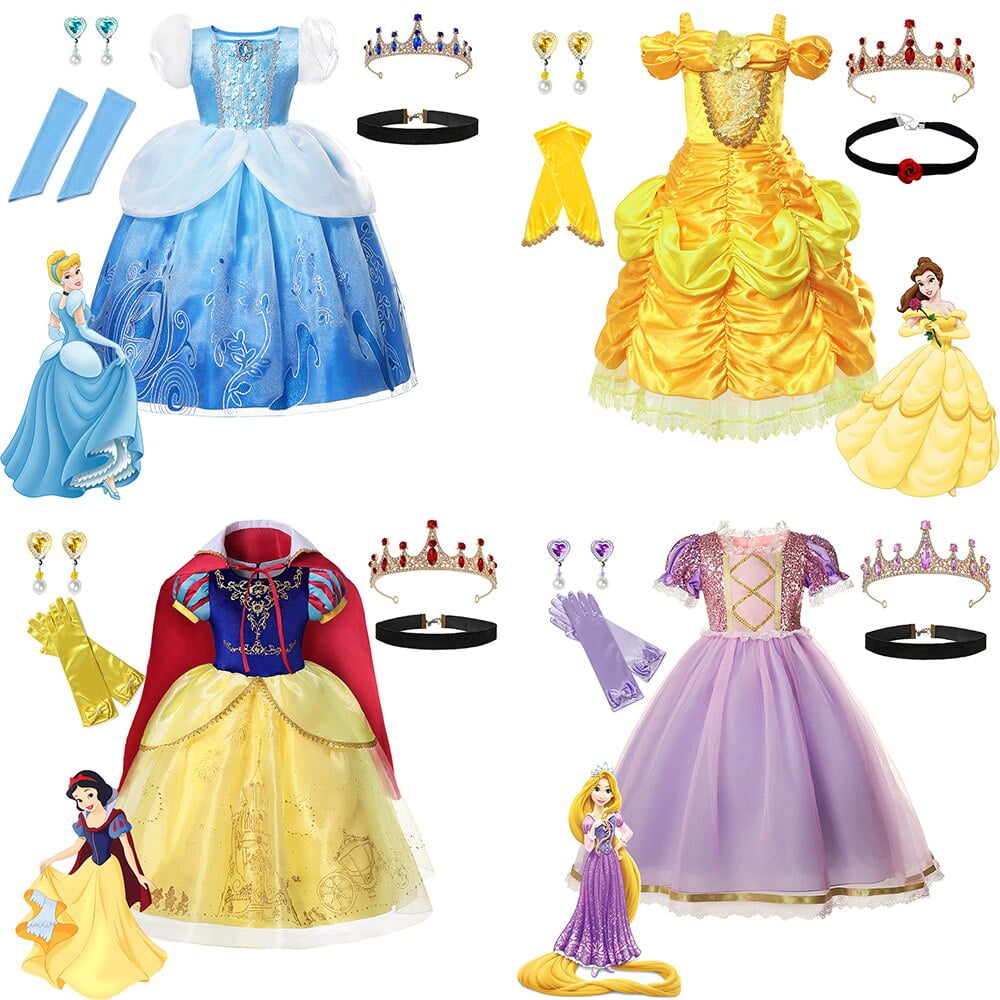 Disfraz Vestidos De Princesas Disney Originais Disney Disfraz