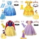thumbnail image 2 of Vestido de princesa de Disney para niña, disfraz de Cenicienta, Bella, Blancanieves, Aurora, Rapunzel, Isabela, cumpleaños, boda, baile de graduación Fivean unisex, 2 of 2