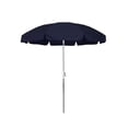 thumbnail image 1 of Parapluie de Patio de 7,5 Pi. Inclinaison Anodisé-Oléfine-Navy Bleu, 1 of 1
