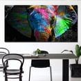 thumbnail image 4 of Pósteres de animales de leopardo y león de gran tamaño, elefante africano, tigre, cuadro de pared, pintura en lienzo de una pieza, decoración del hogar sin marco, 4 of 5