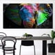 thumbnail image 4 of Pósteres de animales de leopardo y león de gran tamaño, elefante africano, tigre, cuadro de pared, pintura en lienzo de una pieza, decoración del hogar sin marco, 4 of 5