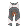 thumbnail image 4 of Goofa Mandala Printed Soft Pajama Pants for Men, Wide Leg Comfy Casual Lounge Yoga Pants-X-Large, 4 of 9