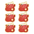 thumbnail image 2 of 6 sobres rojos del Año Nuevo Lunar Chino 2024, regalos del Año del Dragón, primavera Oro Rojo, 2 of 9