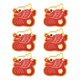 thumbnail image 2 of 6 sobres rojos para el Año Nuevo Lunar chino, regalos tradicionales con bolsillos rojos. Oro Rojo, 2 of 9