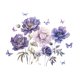 thumbnail image 4 of Calcomanía de calcomanía de pared de mariposa de floración, arte decoración de decoración floración de flores de flor de floración, 4 of 8