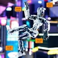 thumbnail image 4 of T13 Action Figure Set,3D Printed Toys Robo 13 Action Figure,Dummy 13 Titan 13 Action Figure,Posable Mobile Doll, Suitable For Collectors, Desktop Decoration Blue, 4 of 5