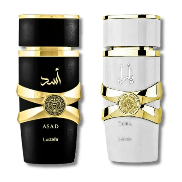 Perfume Lattafa Asad & Yara Moi EDP 100 ml para hombre y mujer
