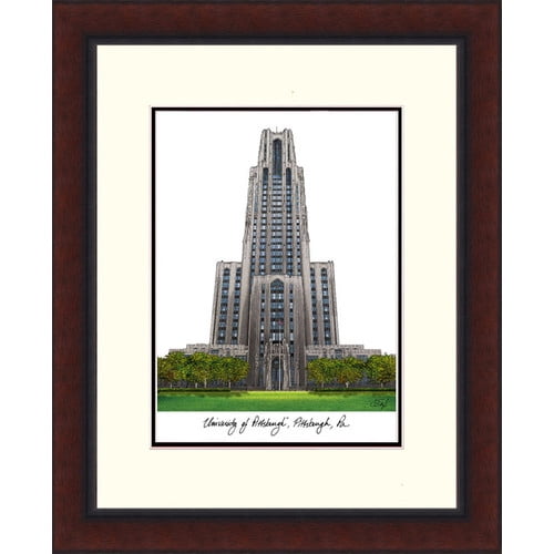 Campusimages IL972LR Southern Illinois University Legacy Alumnus Framed Lithograph