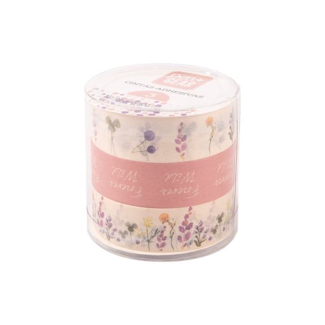 Cintas Adhesiva Pen+Gear Blossom 3 piezas