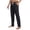 31# Black, variant on Mens Bamboo Viscose Pajama Pants 2026 Soft Cooling Moisture Wicking Elastic Drawstring Waist Straight Leg Sleep Loungewear Pants Light Gray M
