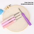 thumbnail image 6 of 2.5mm/3.5mm/5mm Adjustable Punched Needle Set Embroidery Punched Needle Practical Punched Needle Tool Set for Craft, 6 of 9