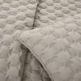 thumbnail image 4 of VCNY Home Staton 3-Piece Taupe Geometric Polyester Quilt Set, King, 4 of 6