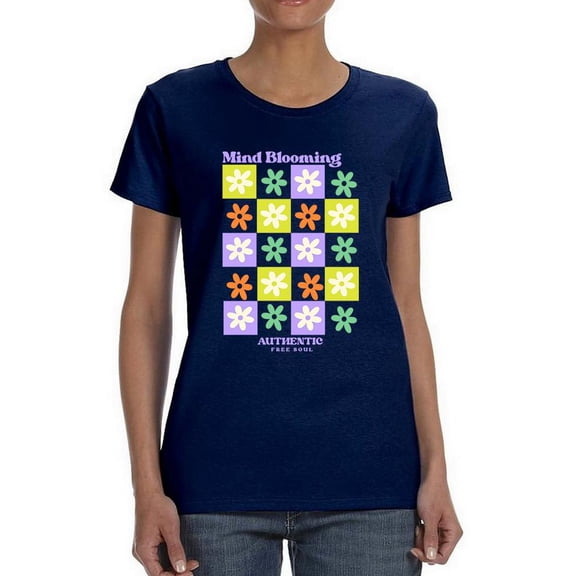 Mind Blooming Shaped T-Shirt Women -Image by Shutterstock, Female XX-Large