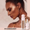 thumbnail image 3 of Erinde Liquid Highlighter Makeup, Face bronze highlighter Makeup Stick, silky smooth,04# CANDLELIGHT, 3 of 7