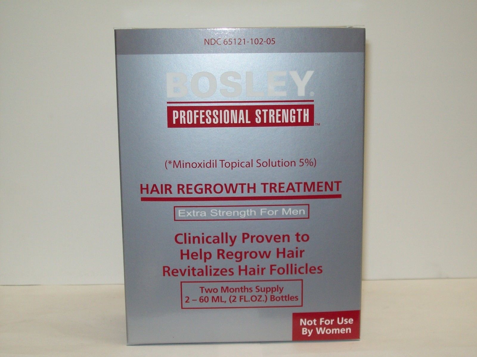 Bosley Hair Regrowth Treatment Extra Strength By Bosley For Men