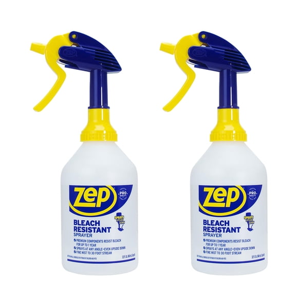 Botella pulverizadora Zep ZUPRO2-30, resistente a la lejía, 960 ml (paquete de 2)