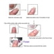 thumbnail image 1 of 3 Packs French Manicure Nail Art Form Fringe One Style Guides Sticker Smile Lines French Nail Companion, 1 of 4