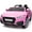 Pink, variant on Hikiddo Electric Ride on Car for Kids, Licensed Audi 6V Ride on Toy for Toddlers Age 2-5 with Remote, Bluetooth - Pink