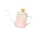 thumbnail image 4 of Reche de cisne de 350 ml sobre el café Hervidor de hervidor de acero inoxidable Versátil Mango ergonómico Apariencia Estética Café de goteo a mano Gradiente rosa, 4 of 8