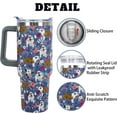 thumbnail image 4 of Bulldog Gifts for Women - 40 Oz Cute Dog Tumbler, Stainless Steel Insulated Travel Mug & Water Bottle with Lid and Straw, 4 of 6