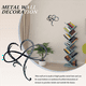 thumbnail image 5 of Decoración de pared de metal Diseño único-Arte de pared Decoración de habitación Amor eterno Corazón infinito Arte de hierro Decoración de interiores-S, 5 of 8