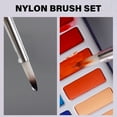 thumbnail image 6 of Yokua 9 Pcs Paint Brushes Set Watercolor Paint Brushes Drawing and Art Supplies, 6 of 7