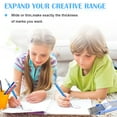 thumbnail image 4 of Ruiboury Assorted Colors Automatic Pencil Set Suitable For Drawing Soft Mechanical Pencils Stationery black, 4 of 6