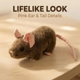 thumbnail image 2 of Mouse Plush Toy Shoulder Magnetic Plush Flower Branch Rat Stuffed Animal for Parties Easter Perfect Gift, 2 of 7