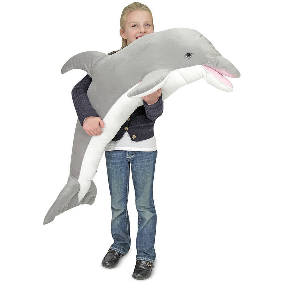 Melissa \u0026 Doug Giant Dolphin, Lifelike 