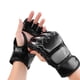 thumbnail image 2 of Guantes de boxeo de medio dedo, saco de boxeo con palmas abiertas, guantes de combate, kickboxing y sparring para hombres y mujeres, entrenamiento de boxeo, color negro, 2 of 12