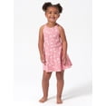 thumbnail image 2 of Modern Moments By Gerber Toddler Girl Ribbed Sleeveless Halter Dress, (12 months - 5T), 2 of 7
