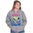 thumbnail image 4 of XOMG POP Music Fan Kinley Cartoon Women Plus Size Zipper Hoodie Brisco Brands 2X, 4 of 5