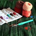 thumbnail image 4 of 9 piezas de agujas de crochet de aluminio para tejer: herramientas de crochet multicolor con agarre de goma, kits de crochet para tejer a mano encajes, alfombras de flores, suéteres, 4 of 5