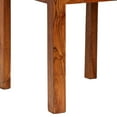 thumbnail image 5 of vidaXL 2/4/6x Solid Wood Acacia Dining Chairs with Honey Finish Kitchen Stool, 5 of 24