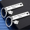 thumbnail image 6 of Our First Home Keychains New House Keychain New Home Keychain House Keyrings 2025 Housewarming Gift, 6 of 15