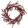 thumbnail image 2 of Vickerman 24" Mixed Red Gooseberry Berry Artificial Christmas Wreath, 2 of 3