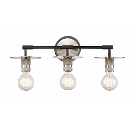 Innovations Lighting - Aurora - 22 Inch 15W 3 LED Bath Vanity  Brushed Satin