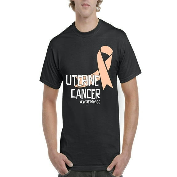 NIB - Men's T-Shirt Short Sleeve - Uterine Cancer