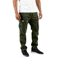 thumbnail image 5 of Men's Big & Tall Fleece Cargo Sweatpants Army Green M, 5 of 5