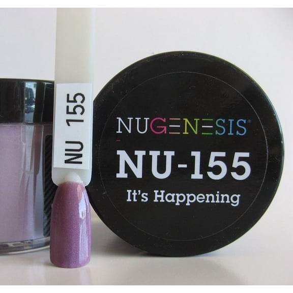 NUGENESIS Nail Color Dip Dipping Powder 1oz/jar - NU155 Its Happening